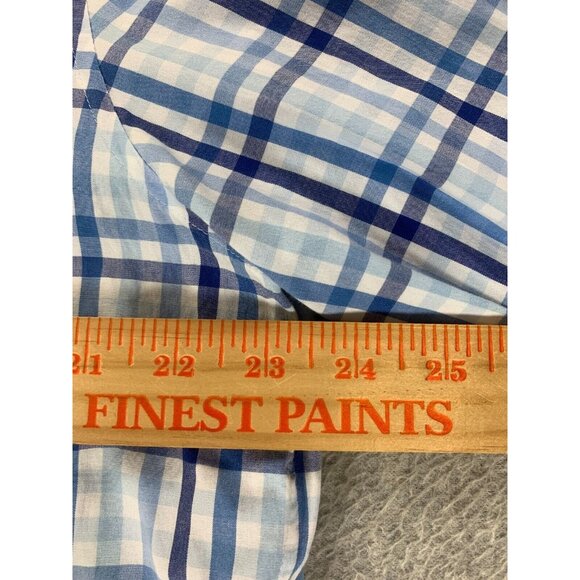 Vineyard Vines Classic Fit Plaid Long Sleeve Button Down Shirt (Men's Large) - Picture 9 of 12